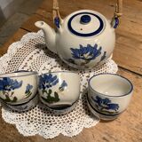 Teapot and 6 bowls