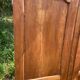 Paire de porte empire en bois massif