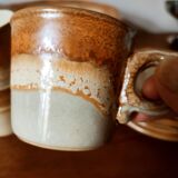Service à café et dessert en grès west Germany