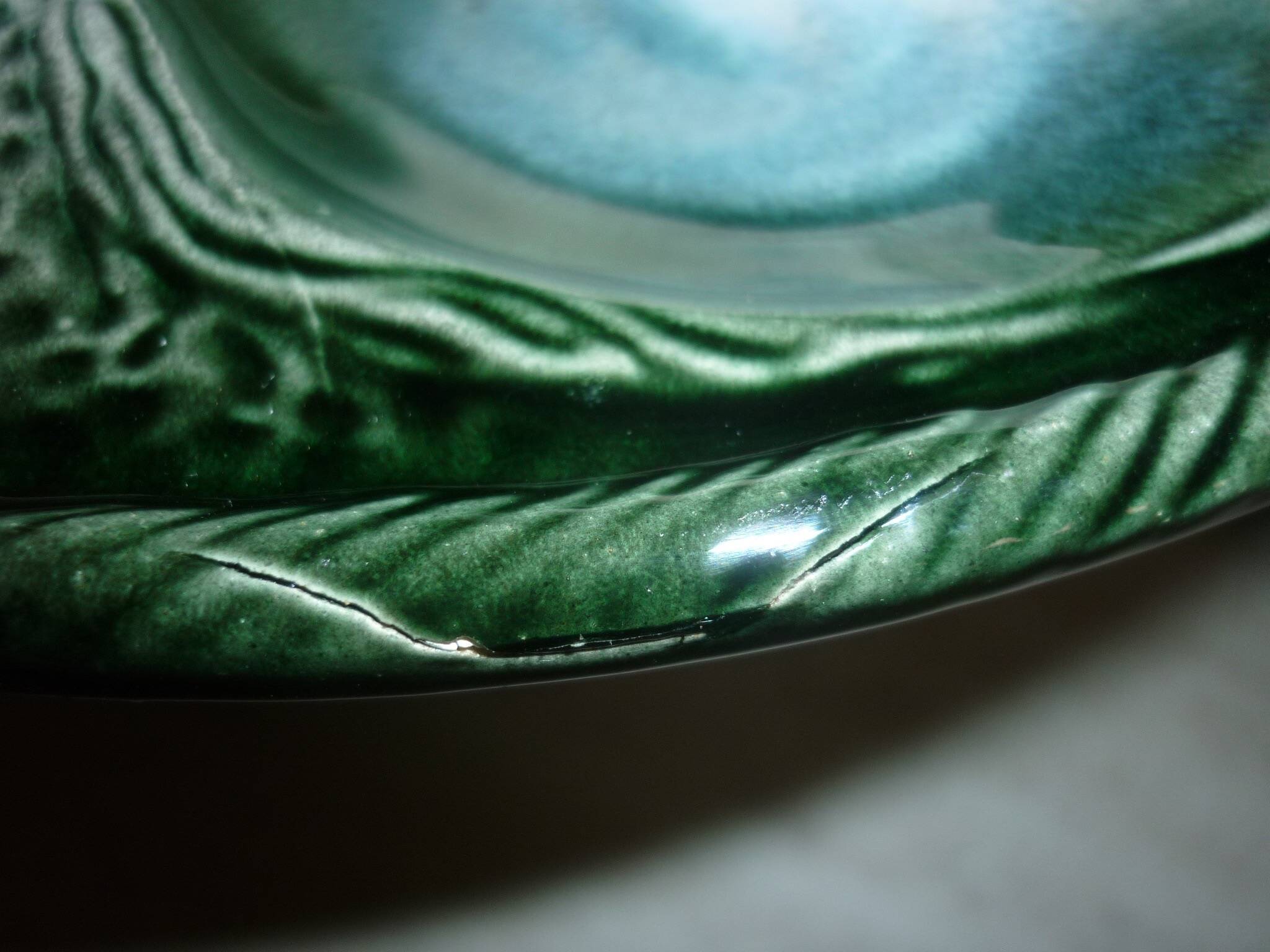 6 Saint Clément oyster plates 4589