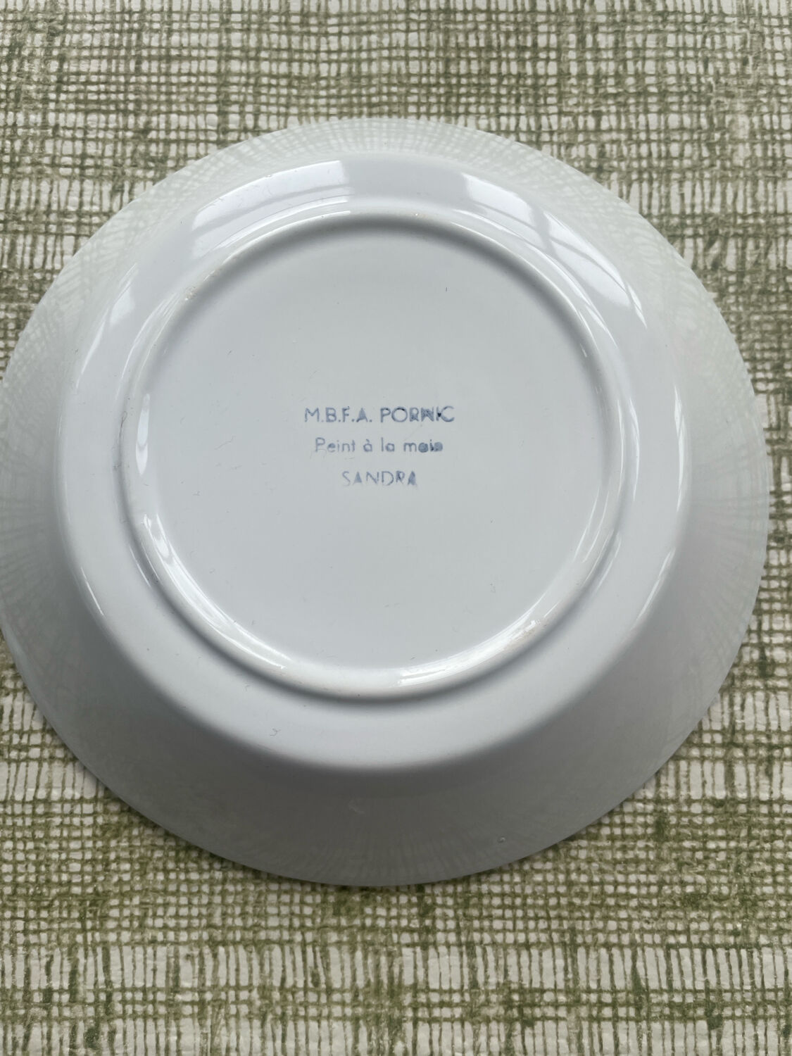 Pornic plates M.B.F.A