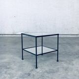 Minimalist Design Two-Tier Low Side Table, Belgium, 1960s
