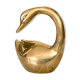 Ancien cygne en laiton