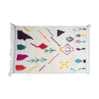 Colorful Berber carpet 159x150cm