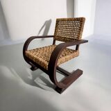Art Deco armchair / single seater armchair