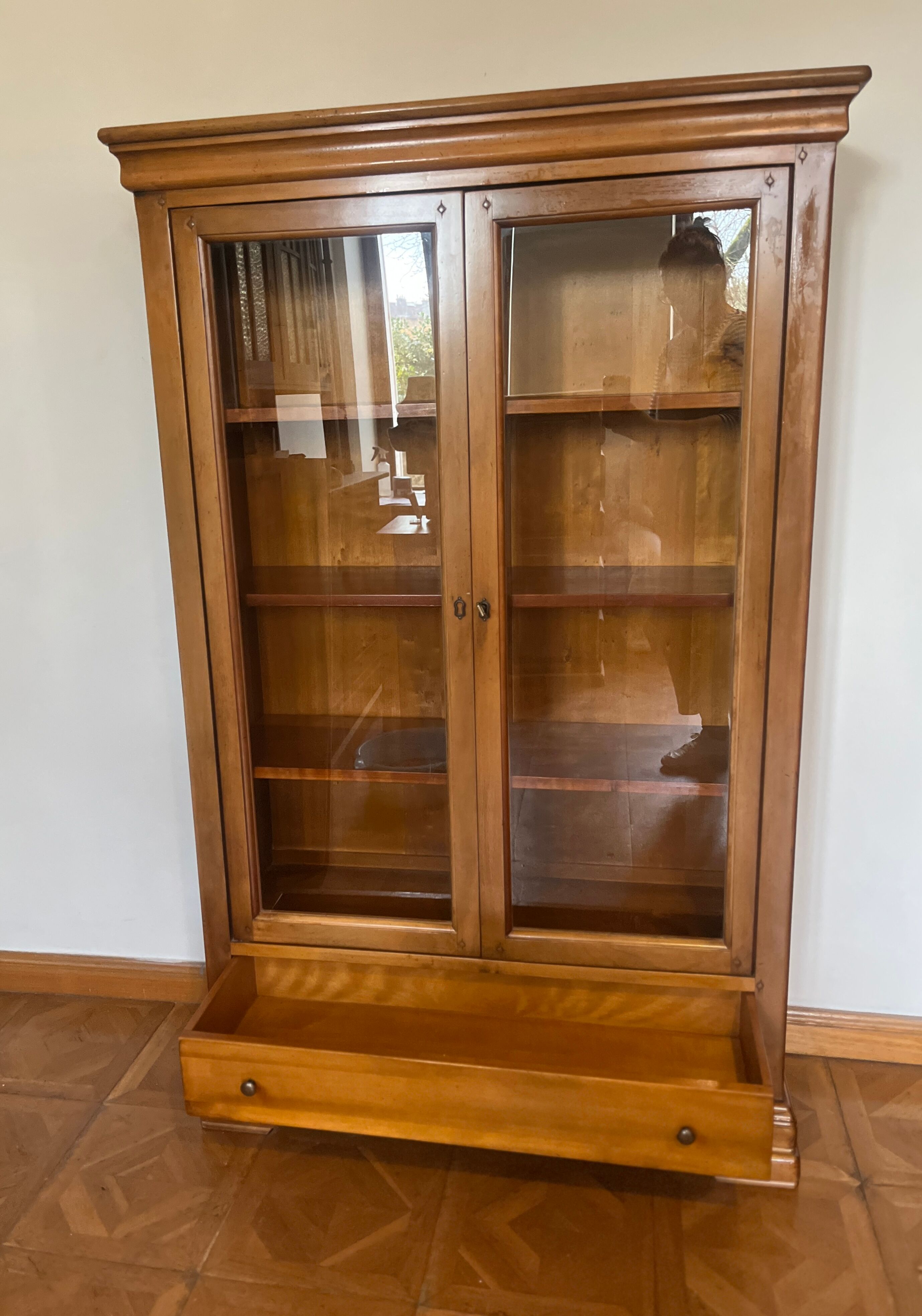 Glazed bookcase