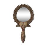 Hand or hanging shell mirror