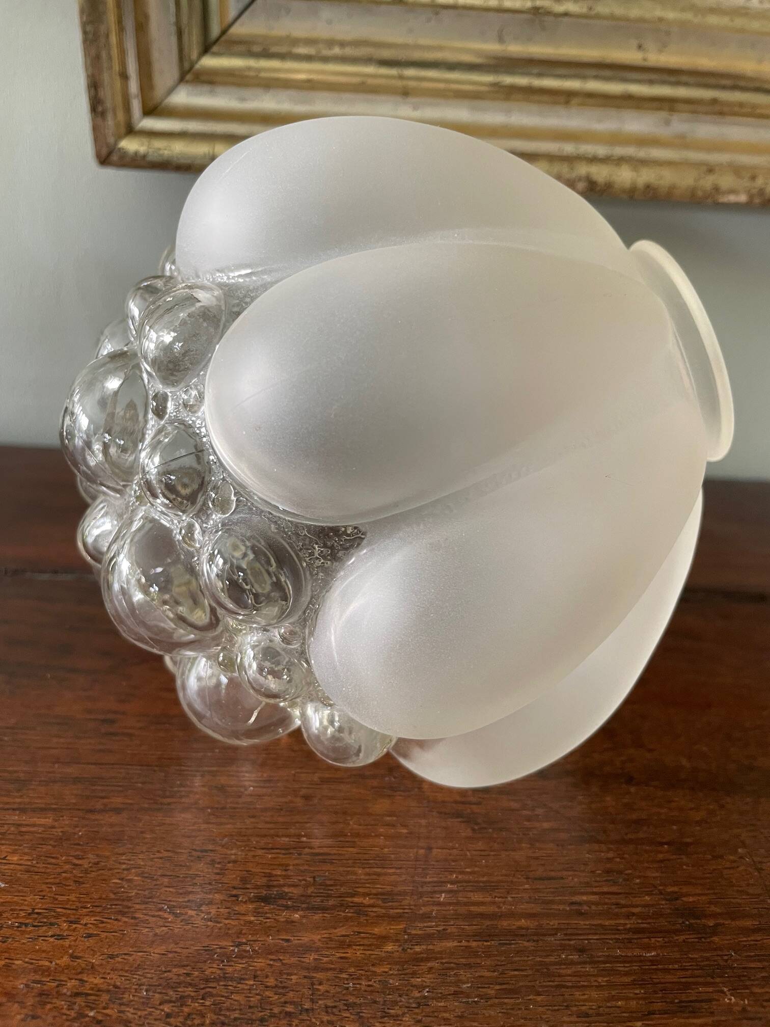 Helena Tynell Bubbles frosted glass globe 60s