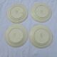 4 dessert plates Villeroy & Boch model Phoenix diam 19 cm