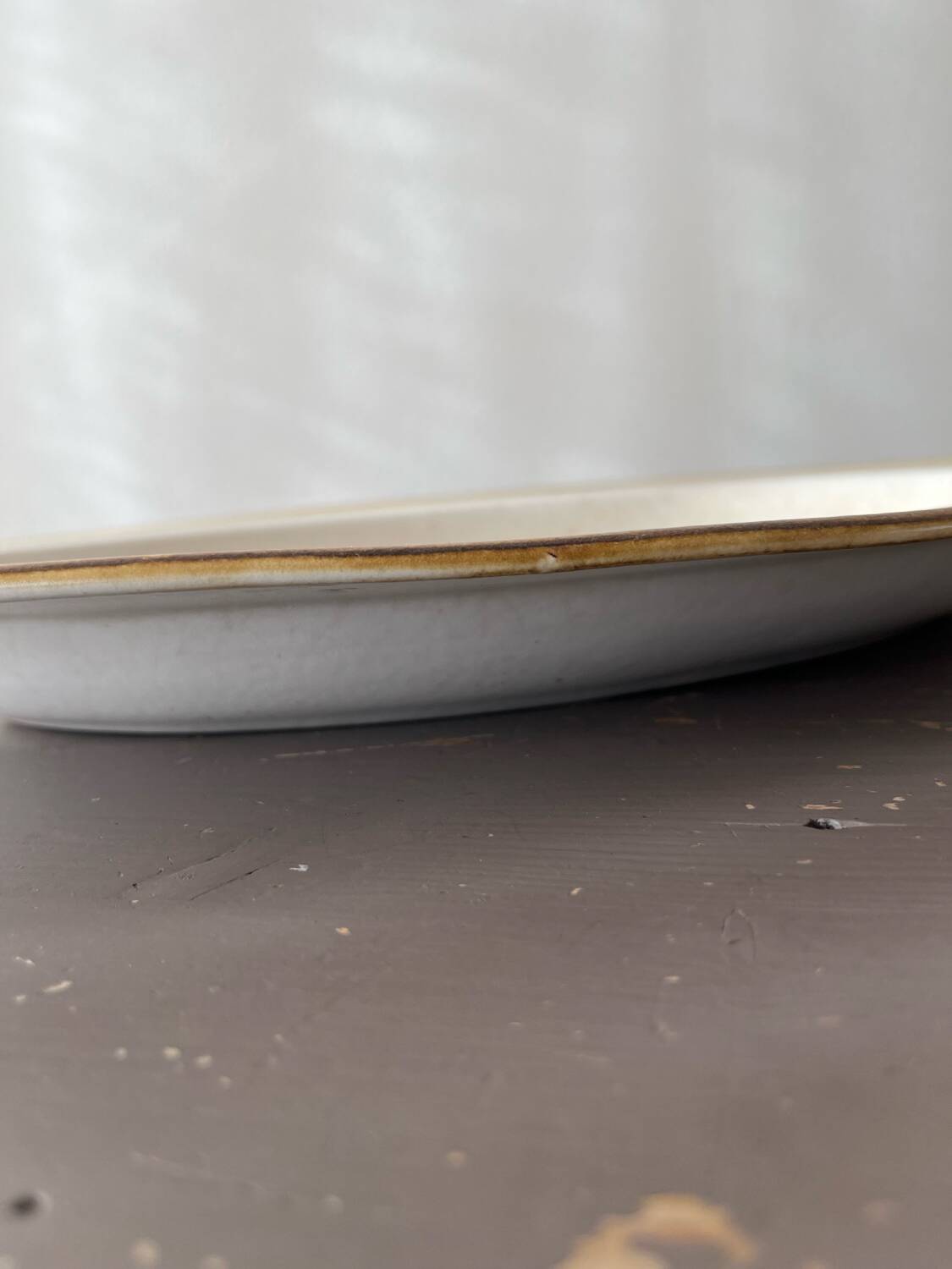 Large oval Longchamp dish