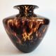 Vintage 80s / 90s spotted vase, Murano glass for Dior.