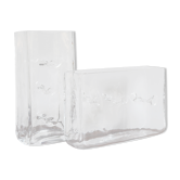 2 Murano glass vases design Toso Renato for Fratelli Toso, Italy 1964