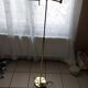 Vintage brass e-reader floor lamp