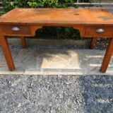 Oak workshop or work desk/table