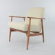 Armchair FOX chiné cream