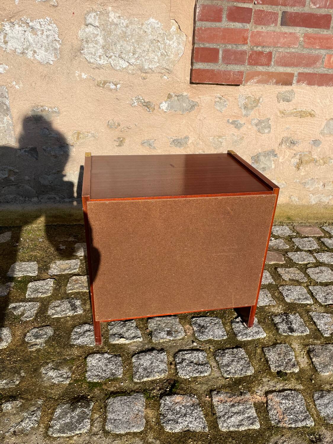 boat style nightstand / bedside table