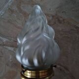 Bronze Wall Lamp John Devoluy Nubian Hand with Torch