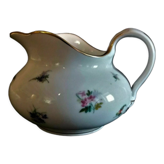 Pitcher pitcher in porcelain of Paris XIXth