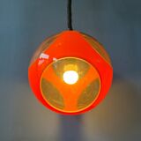 Orange suspension 'Bug Eye' space age