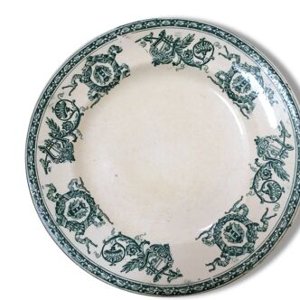 Plate porcelain