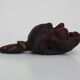 Old Japanese mask in polychrome wood. 70s 80s