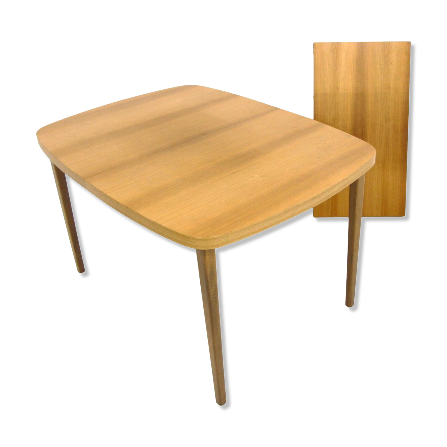 Scandinavian walnut dining table, Sweden, 1960