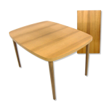 Scandinavian walnut dining table, Sweden, 1960