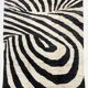 Moroccan berber carpet m'rirt ecru and black 3,43x2,39m