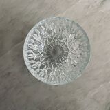 Coupelle en verre ciselé x3
