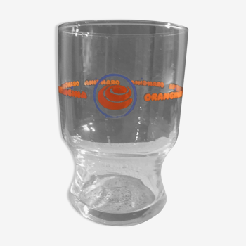 Orangina bistro glass