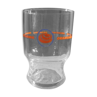 Orangina bistro glass