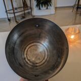 Silver metal champagne bucket