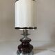 Vintage brown ceramic lamp 70