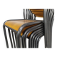 8 chaises d'école