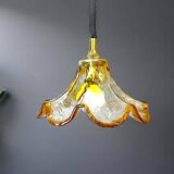 Murano glass pull down hanging light