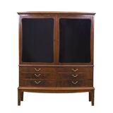 Walnut cupboard, Danish design, 1960s, production: Denmark