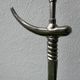Silver-plated bronze lamp by Pierre Casenove for Fondica