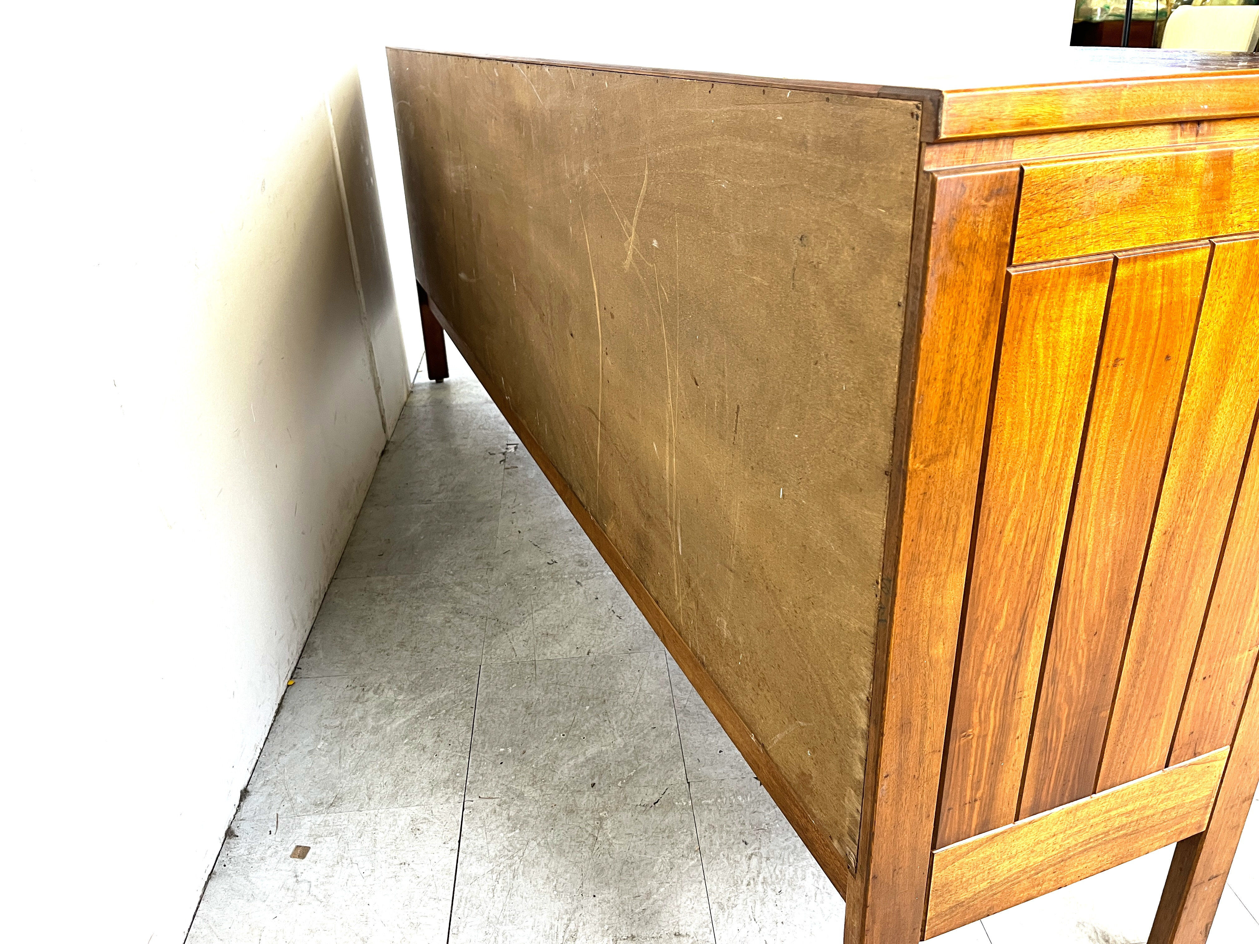 Vintage oak sideboard by Van Den Berghe Pauvers, 1970s