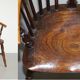 Windsor chair in solid elm circa 1860 - English furniture