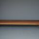 XL slatted teak bench from the 1960s