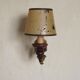 French Vintage Bronze Effect Metal Traditional Wall Light Card Shade 5169