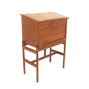 Scandinavian teak secretary "Model 67", Arne Wahl Iversen, Vinde Møbelfabrik, Denmark, 1950