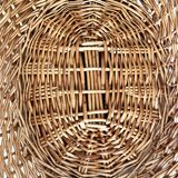 Rattan log basket
