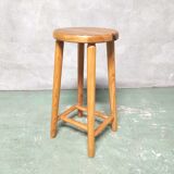 Light wood stool height 57cm