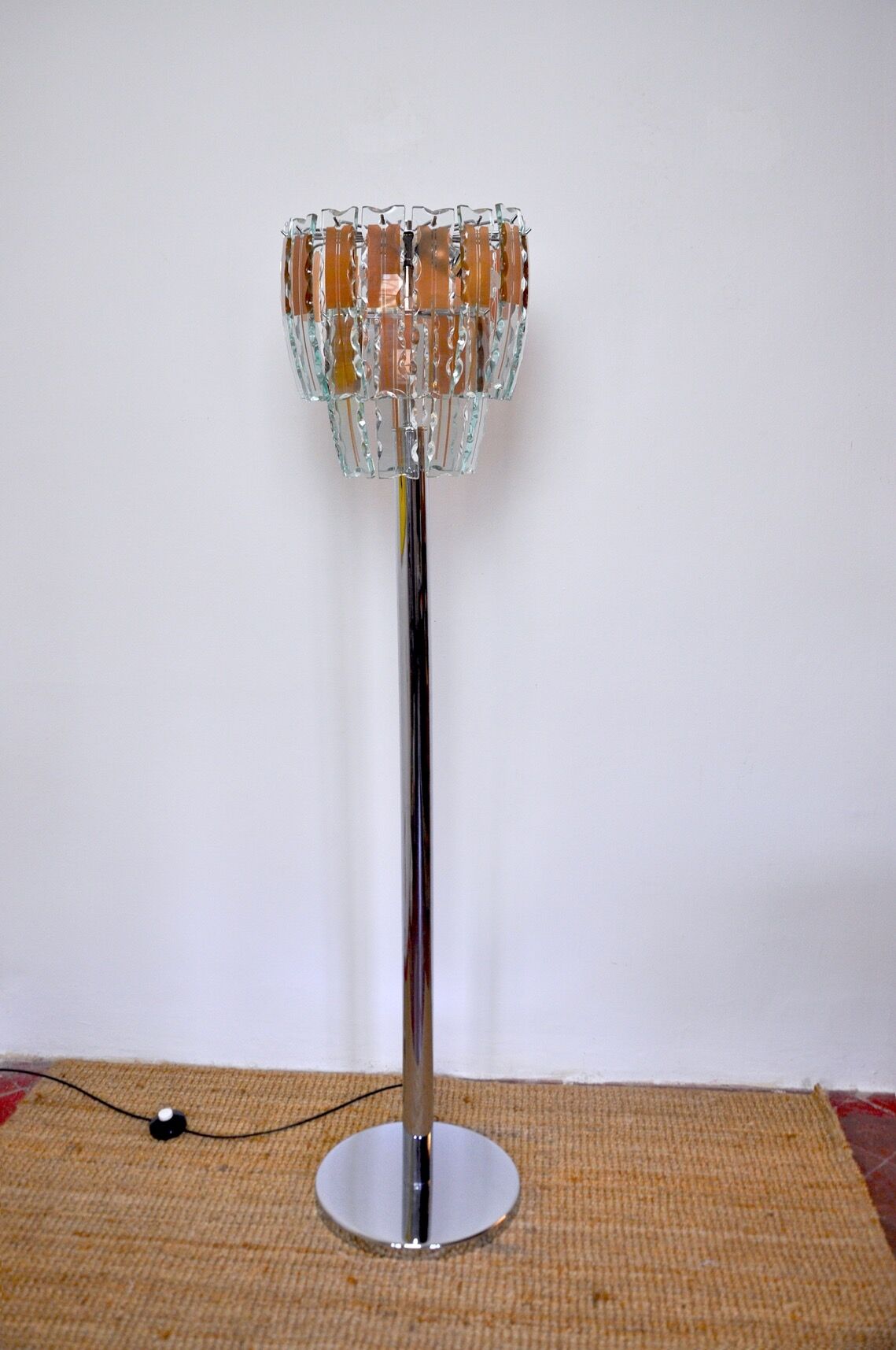 Veca glass lamppost from Murano, Italy, 1970