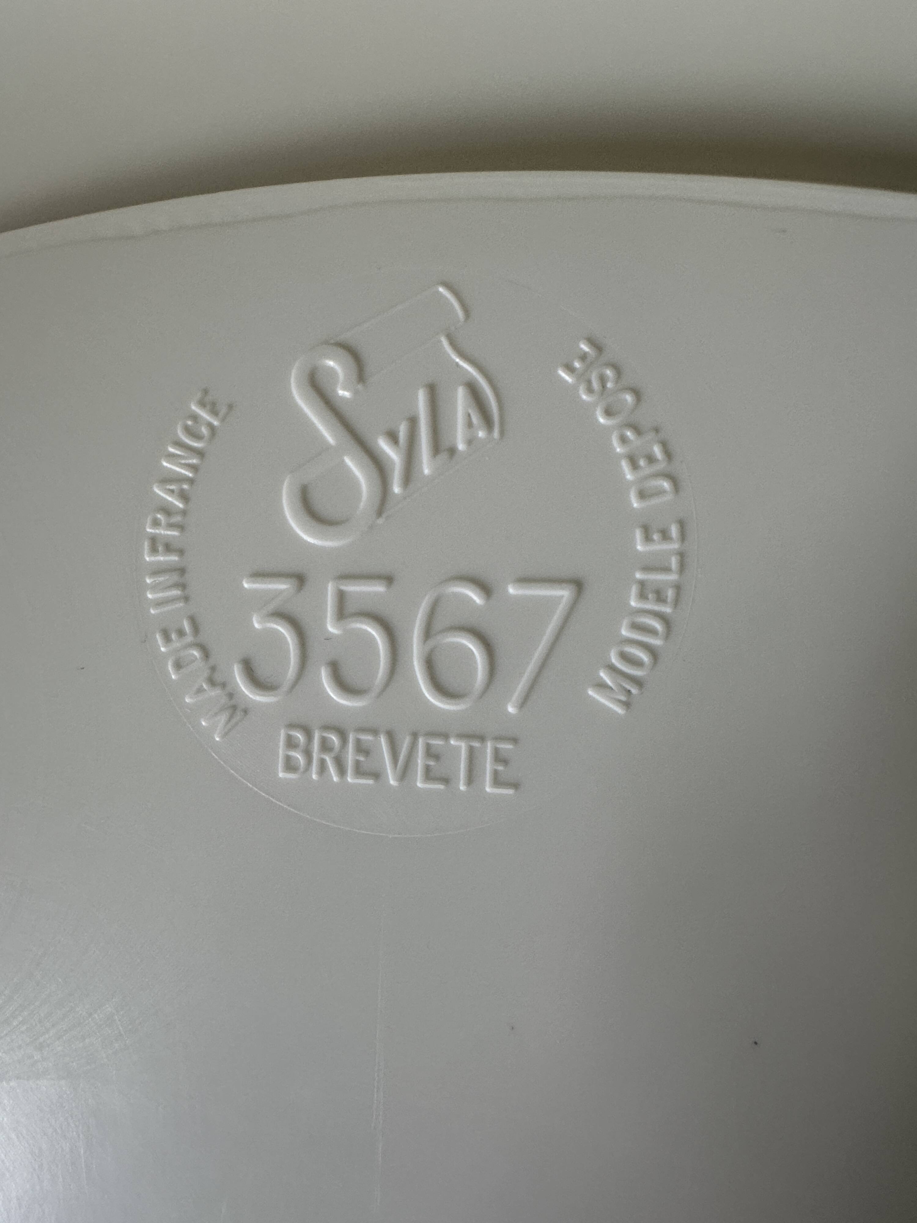 Syla vintage plastic mirror from the 70s