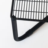 Vintage iron coffee table "Jarpen" by Niels Gammelgaard for Ikea, 1983