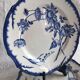 6 antique plates Creil & Montereau Sunflower model – 19th century