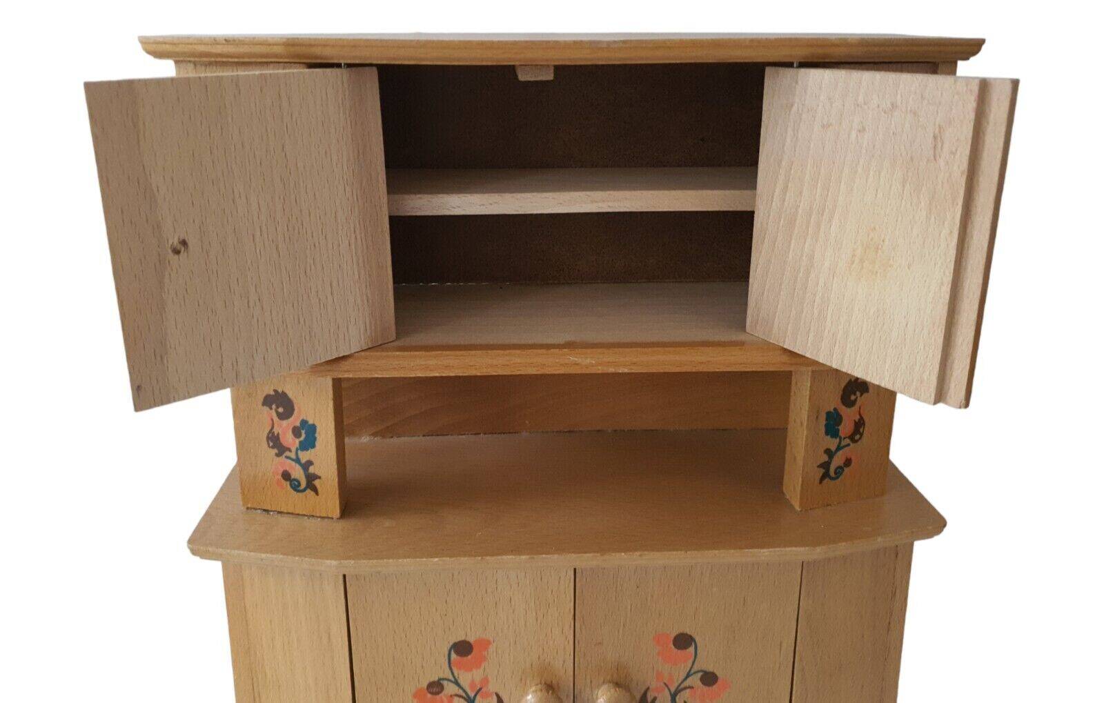 Dolls furniture buffet mado vintage dollhouse other