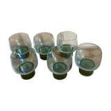 6 Luminarc water glasses